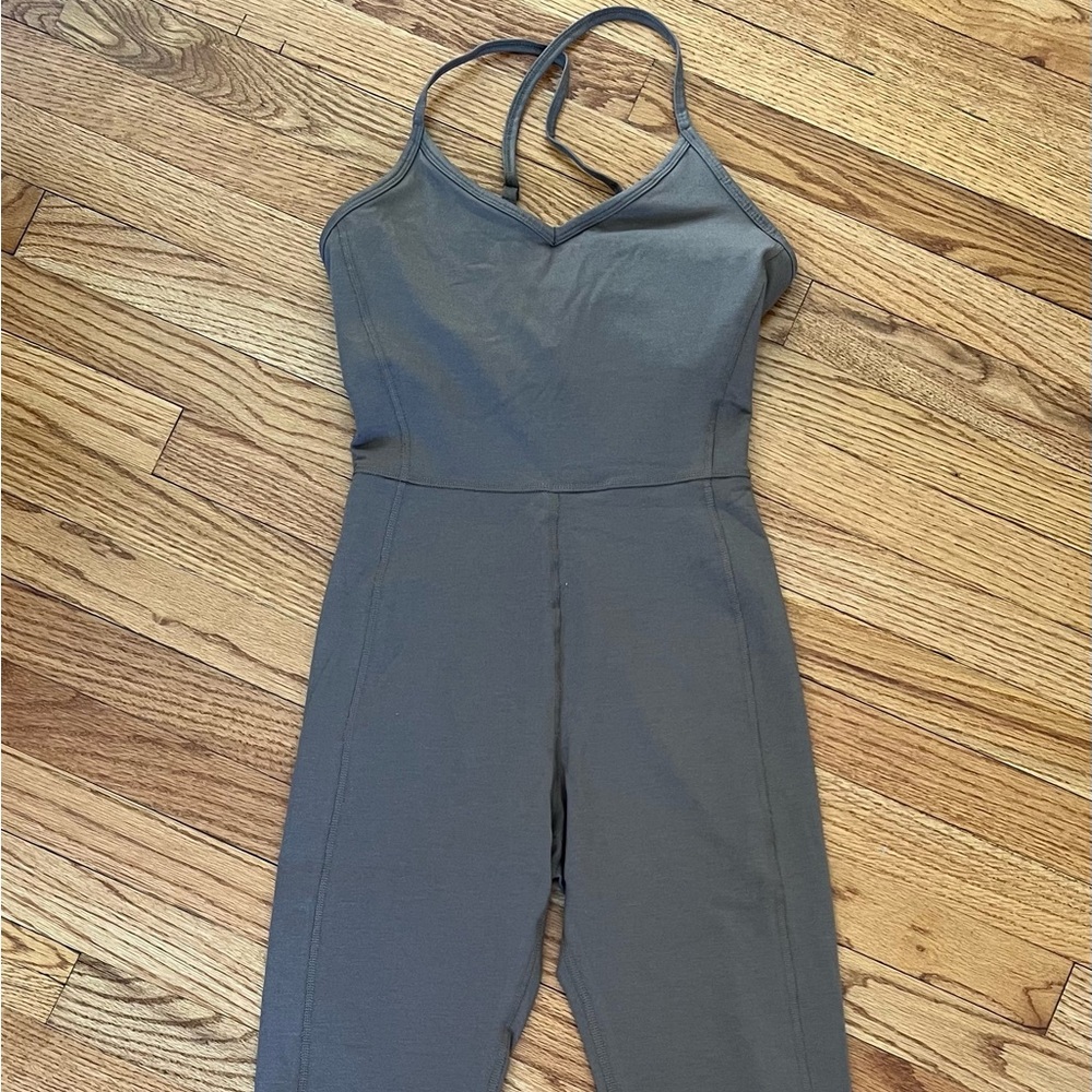 Old Navy Brown Athletic Jumpsuit
